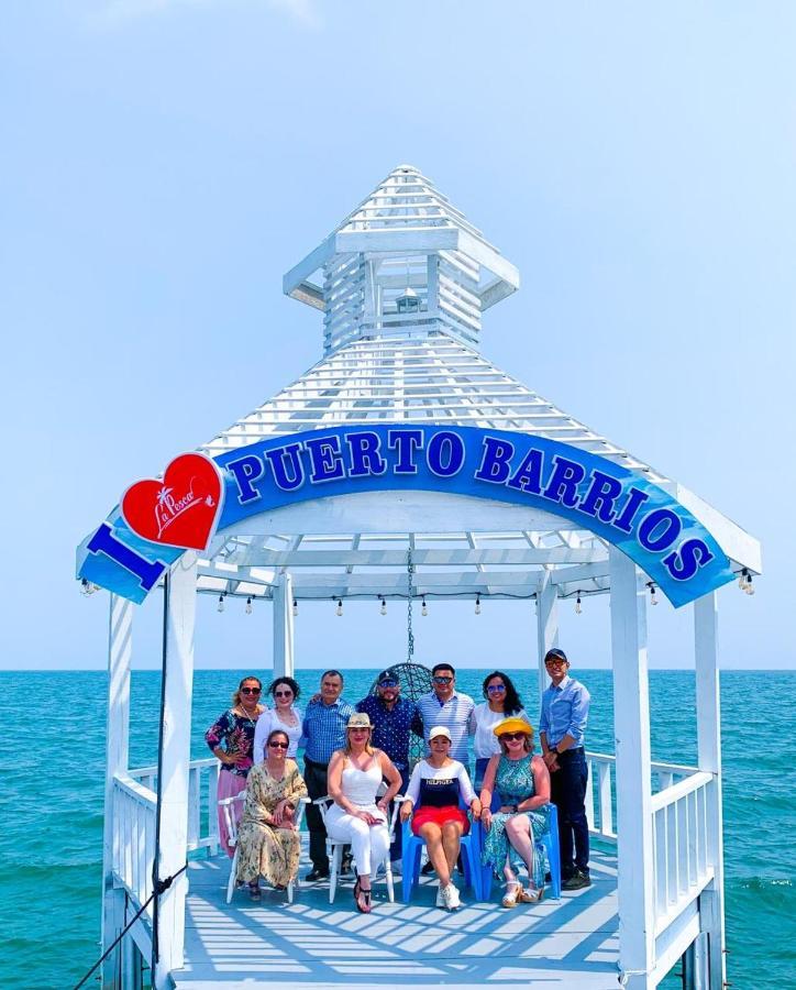 Restaurante Y Hotel “La Pesca” Puerto Barrios Kültér fotó